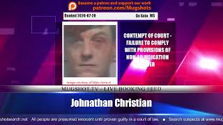 Mugshot TV Live Arrest Booking Video Stream