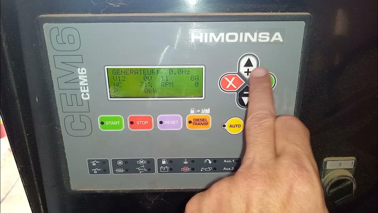 #Himoinsa #CEA6 manual pdf - YouTube