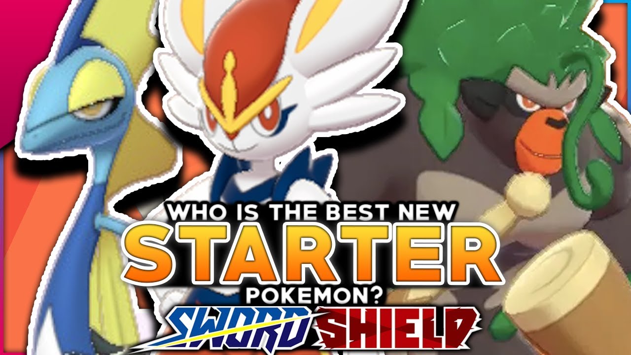 Who is the BEST Starter Pokemon Competitively? Ranking All 3 Sword