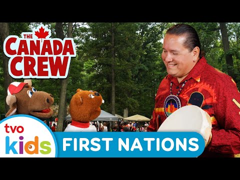 First Nations CANADA CREW Learn About Canada Powwow Totem Poles TVOkids