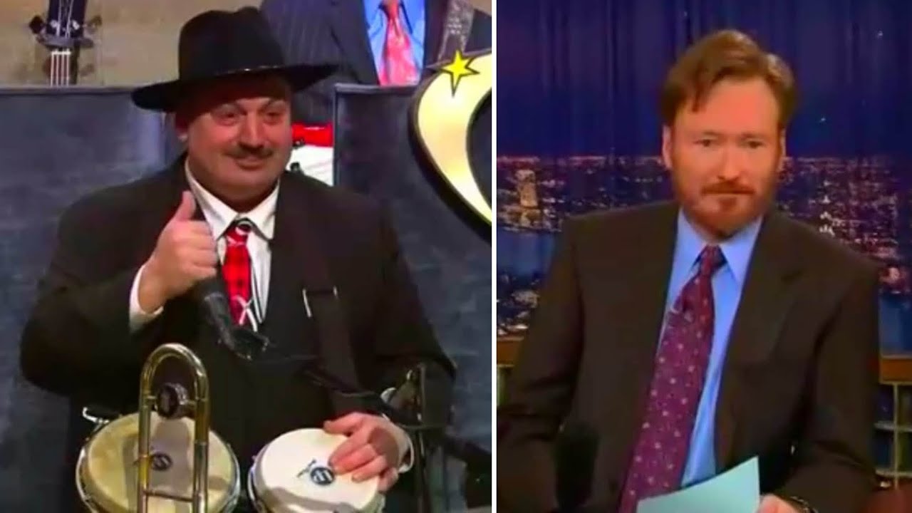 LaBamba Plays Bongos - Late Night With Conan O'Brien (2008)