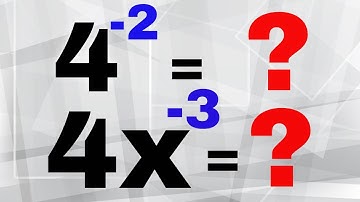 Zero and Negative Exponent Rules