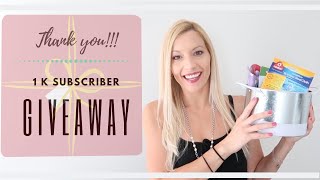 *CLOSED * 1000 subscribers giveaway!!!