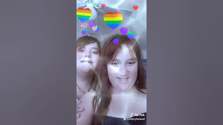 Our tiktok video of Nicky and Isabell