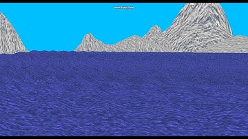 My First Animation - OpenGL Water Animation