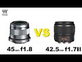 Olympus 45mm f1.8 vs Yongnuo 42.5mm f1.7 Mark II, Battle of budget portrait lens - RED35 Review