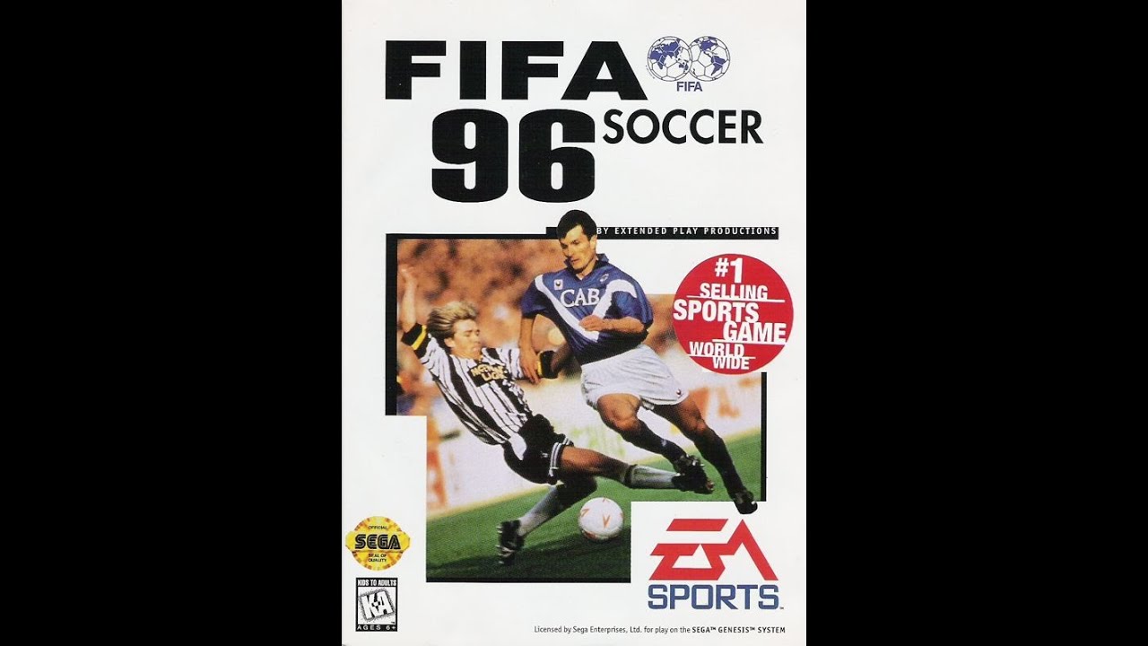 FIFA Soccer 96 for Sega Genesis (Extended Play Productions, 1995)