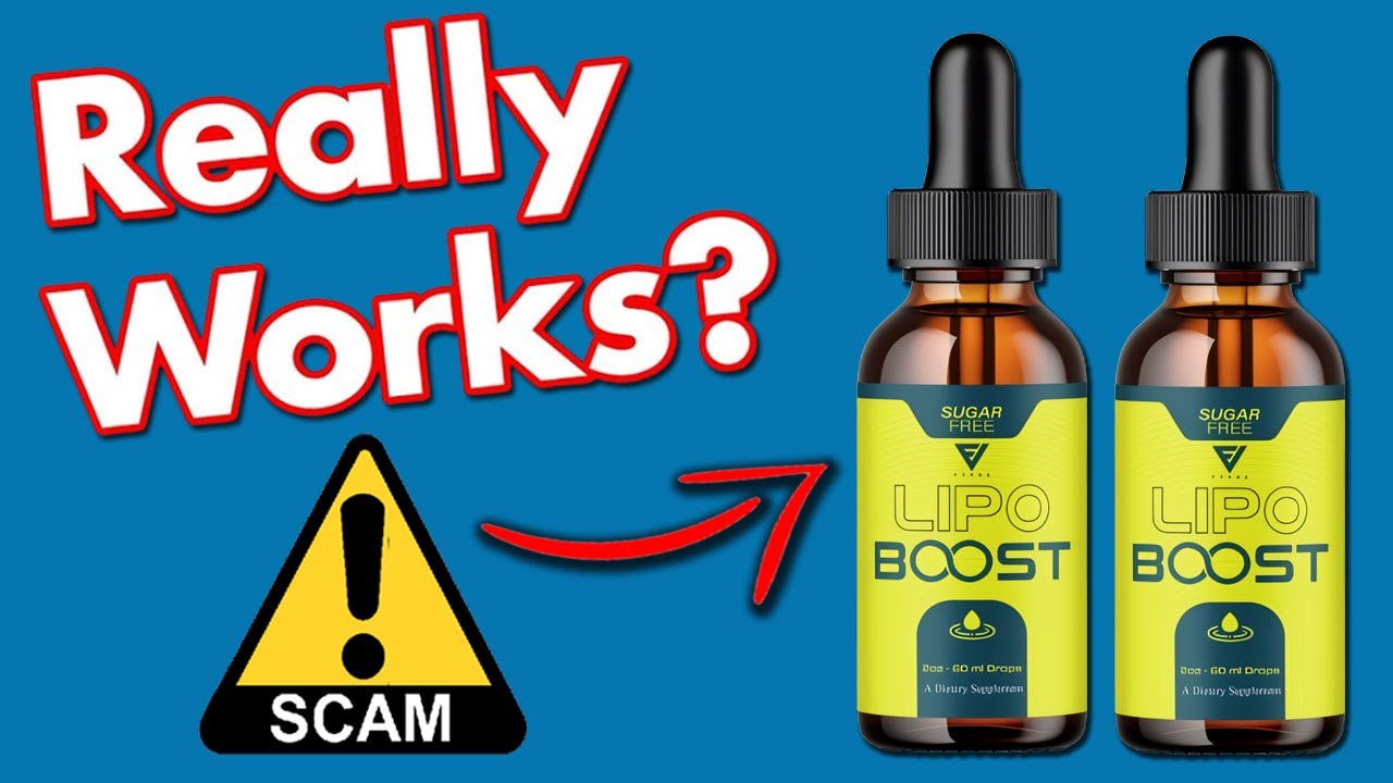 Lipo Boost Drops Review - Does It Work Or A Scam?
