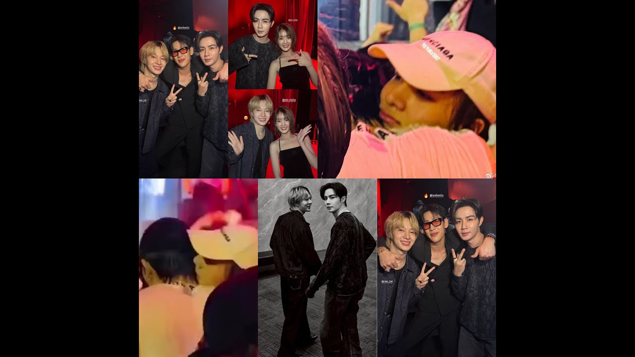 🧡💙 Сонгкран 2025 был таким диким. ZNN были такими липкими, буквально кусали и целовали друг друга...