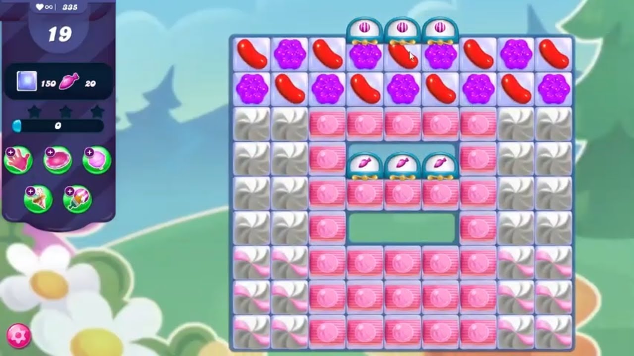 Candy Crush Saga LEVEL 335 NO BOOSTERS (new version) - YouTube