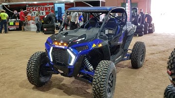 Custom Street Legal Kit Polaris Turbo S! So perfect! All plug and play