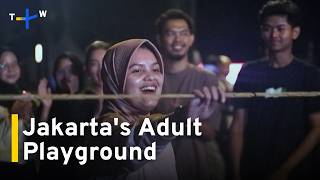 Childhood Nostalgia and Games Help Adults Unwind in Jakarta｜TaiwanPlus News