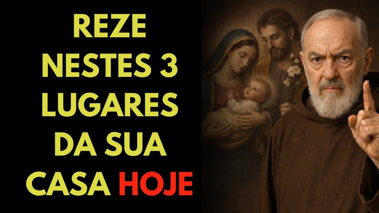 DIA DA SAGRADA FAMÍLIA: TODO CATÓLICO DEVE REZAR NESTES 3 LUGARES DO SEU LAR