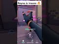 Reyna is insane 🔥 , velorant gameplay ❤️ #youtubeshorts #velorant #gaming #gamingcommunity #fpsgames