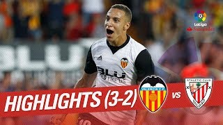 Highlights Valencia CF vs Athletic Club (3-2)
