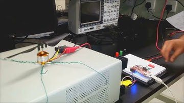 Operating a BLDC motor using the FPGA.