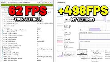 Best NVIDIA Control Panel Settings for Gaming – HUGE FPS Boost!