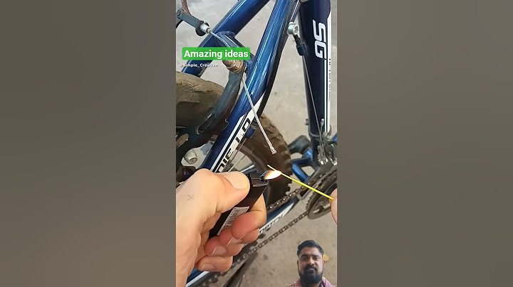 Useful Tips and Tricks! How to fix split ends on a bicycle cable at home#short #shorts