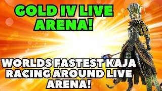 Worlds Fastest Kaja Racing Around Live Arena!