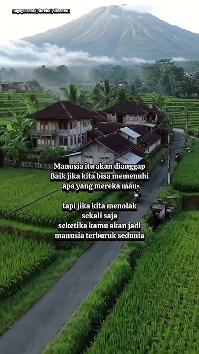 pemandangan alam yang indah sejuk dengan kata kata motivasi #quotes #motivasi #storywa #tranding