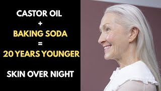 85-Year-Old Woman Looks 60 - Her Secret: Just Castor Oil and Baking Soda!
