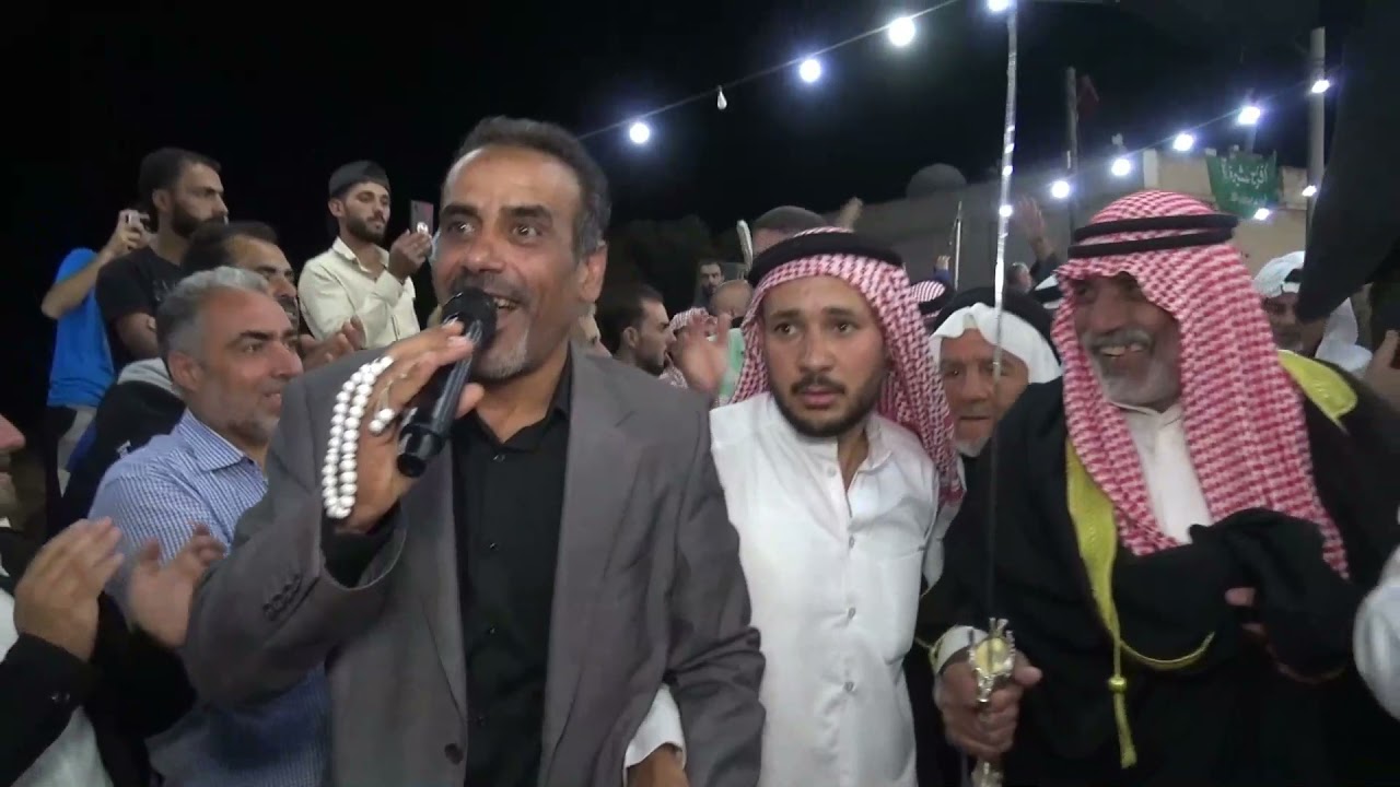 أفراح بلدة الطيبة حوران قبيلة الزعبي   زعب حوران  - حّماية الدّخْيل . 4..الشاب إسماعيل فارس الزعبي