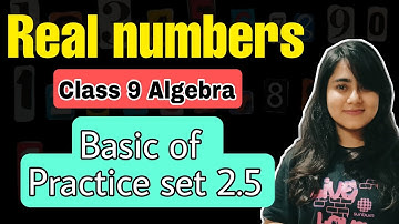 Class 9 Chp 2 Real Numbers | Basic of Practice set 2.5 | Absolute value | Algebra | MaharashtraBoard