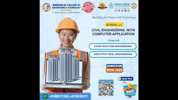 Civil Engineering with Computer Applications | Admission Open 2025 | NGI