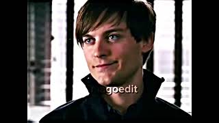 Spider-Man black clothing transition Tobey Maguire and Bully Maguire edit