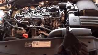 VW Golf Mk6 Oil Filter Location 2008 to 2013 models
