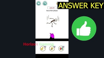 Draw to Save Stickman Rescue LEVEL 9 - Gameplay Walkthrough Android IOS