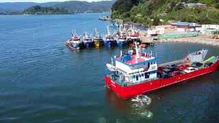 Embarcadero a Corral ubicado en Niebla de la ciudad de Valdivia