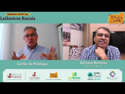 Fala Carlão 4210 | Adriano Barbosa, o Leiloeiro que só investe na pecuária!