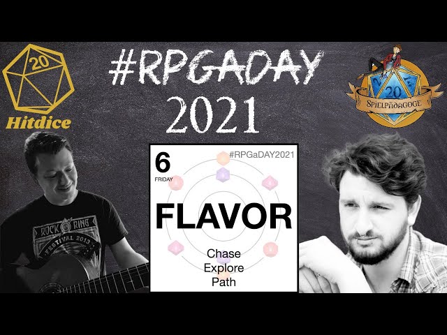 RPGaDay 2021 | Tag 06 | Geschmack