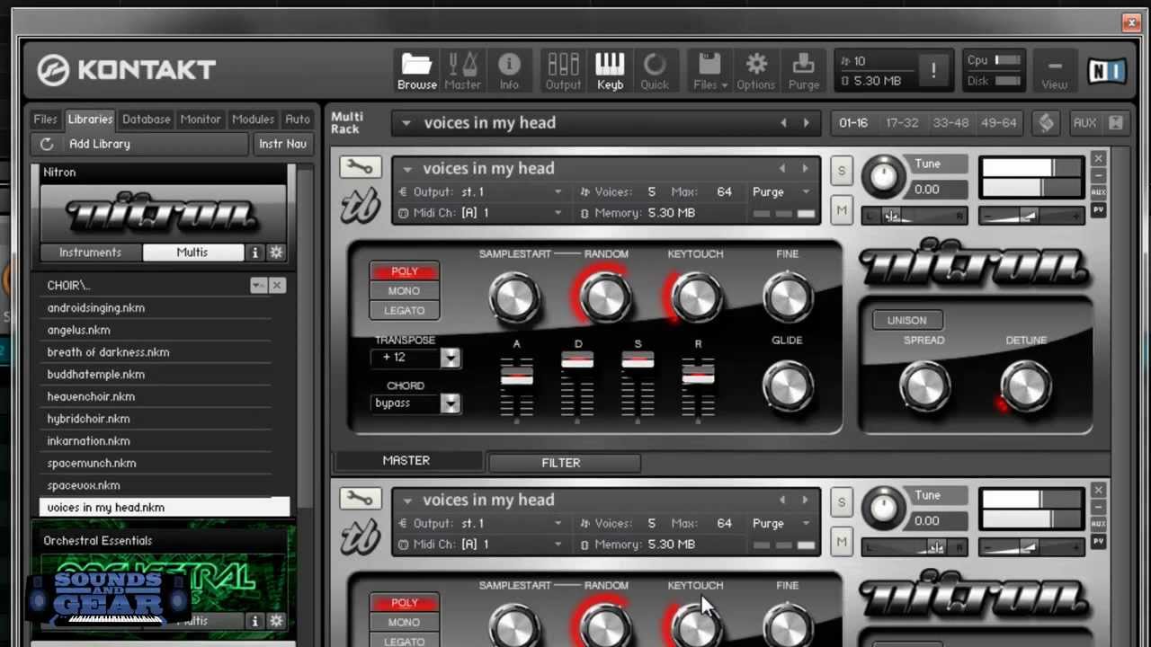 kontakt 4-5 synth library