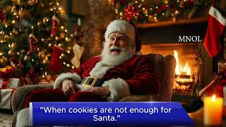 When Cookies Are Not Enough For Santa.