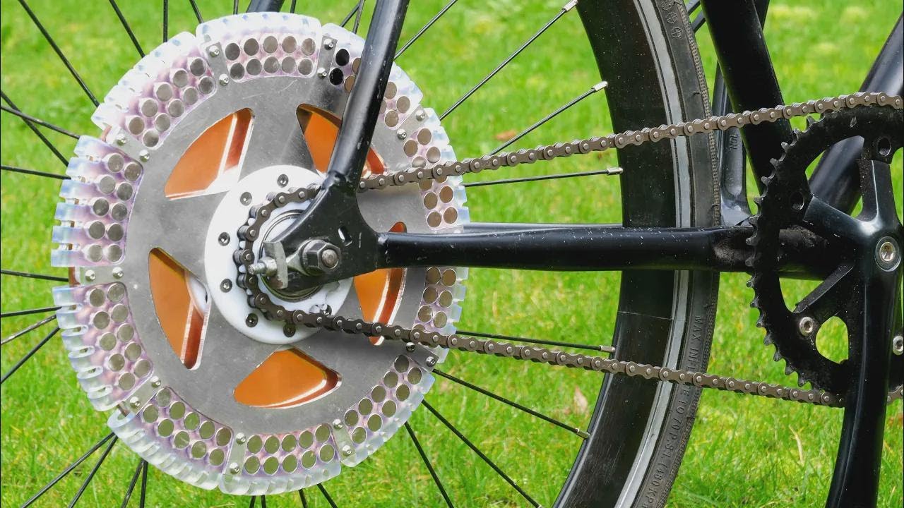 Un vélo sans vitesse avec transmission magnétique : la révolution du cyclisme