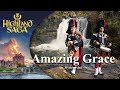 Amazing grace   instrumental with bagpipes  highland saga   official