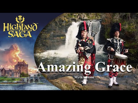 Amazing Grace | Instrumental With Bagpipes | Highland Saga |