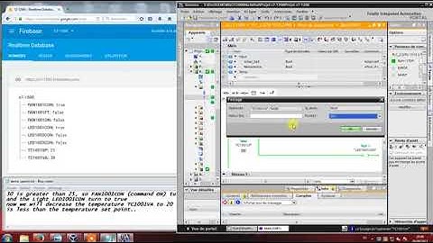 Pushing PLC signals to Google Firebase