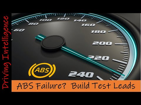 ABS Failure?  Build Test Leads for Diagnosis & Correction