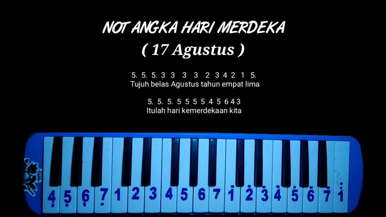 Not lagu 17 agustus