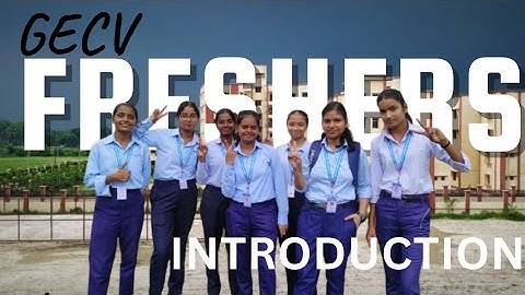 Freshers’ Introduction | Government Engineering College Vaishali |