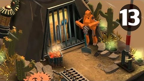 Tiny Robots Level 13 (Gas And Cacti) Android Gameplay