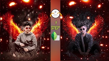 Snapseed Fire Wings Photo Editing 🔥 | Snapseed New Photo Editing