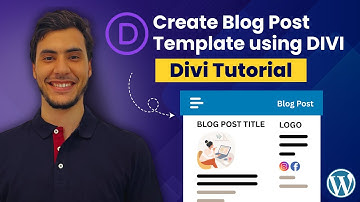 How to Create a Custom Blog Post Template in Divi | Layout for All Posts ( no plugin )
