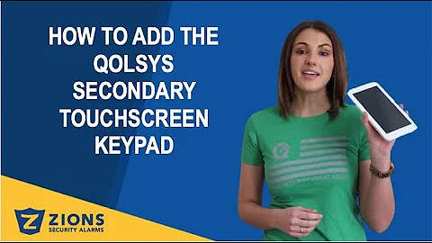 How to install the Qolsys IQ Remote Secondary Touchscreen Keypad