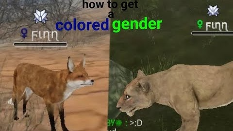 WAO || How to have a colored gender - Green and dark blue