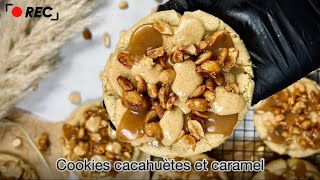 Cookies cacahuètes et caramel de Cédric Grolet (Une explosion de saveurs !!!)