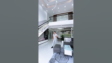 Nhà gác lửng thông tầng đẹp quá 5,5x20m #bannhabinhchanhgiare #nhagaclung #nhagaclungdep